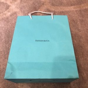 Tiffany & Co. Small Textured Shopping Bag